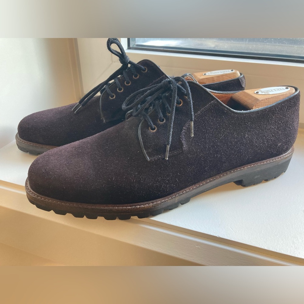 Salvatore Ferragamo suede shoes 10.5D